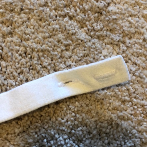 Cache White Tube Top with Gold Embellishments - Picture 8 of 9